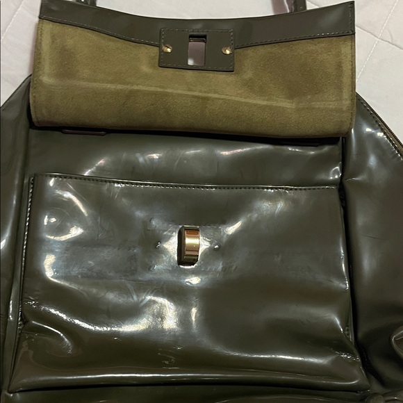 Paolo Masi Dark Green Shoulder Bag - Picture 16 of 16